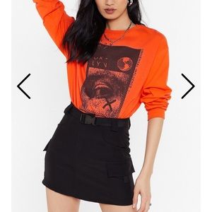 Nasty Gal Utility Skirt